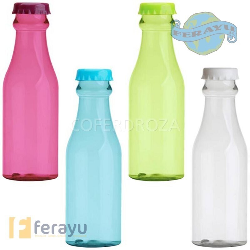 Botella 650pp colores surt.