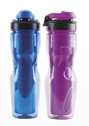 Botella polisport doble piel 0.400