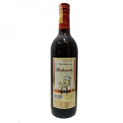 Vin. tinto seco bohemio *750ml