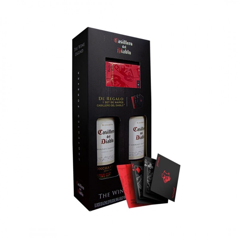 Vino casill d/diablo cabernet x2und