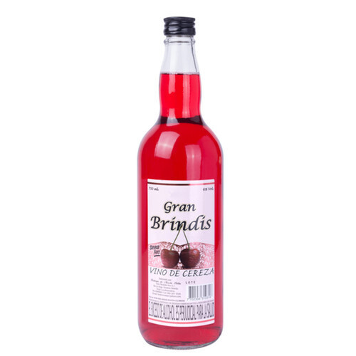 Vino cereza gran brindis x750cc