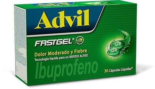Advil fastgel sobre x4und