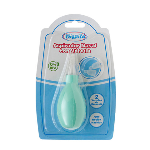 Aspirador nasal con valvula