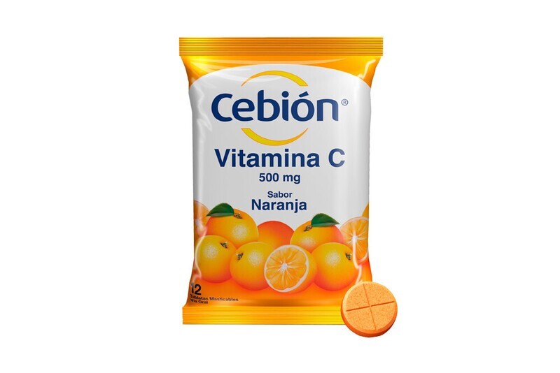 Cebion masticable x40und x500mg