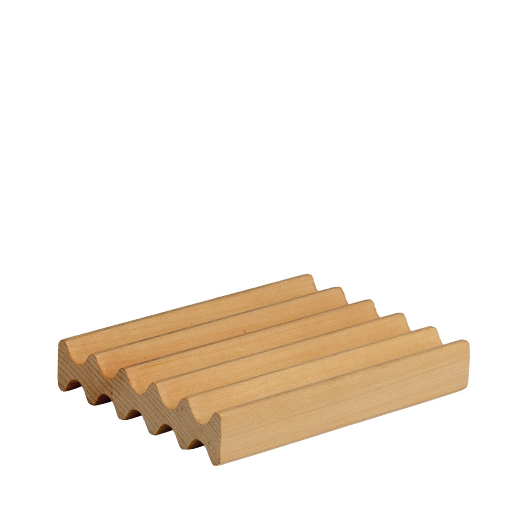 AROMALIFE ARVE Seifenschale aus Arven Holz