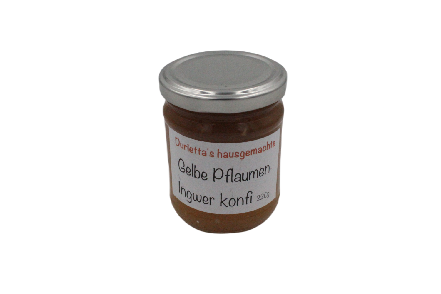 Durietta&#39;s gelbe Pflaumen &amp; Ingwer