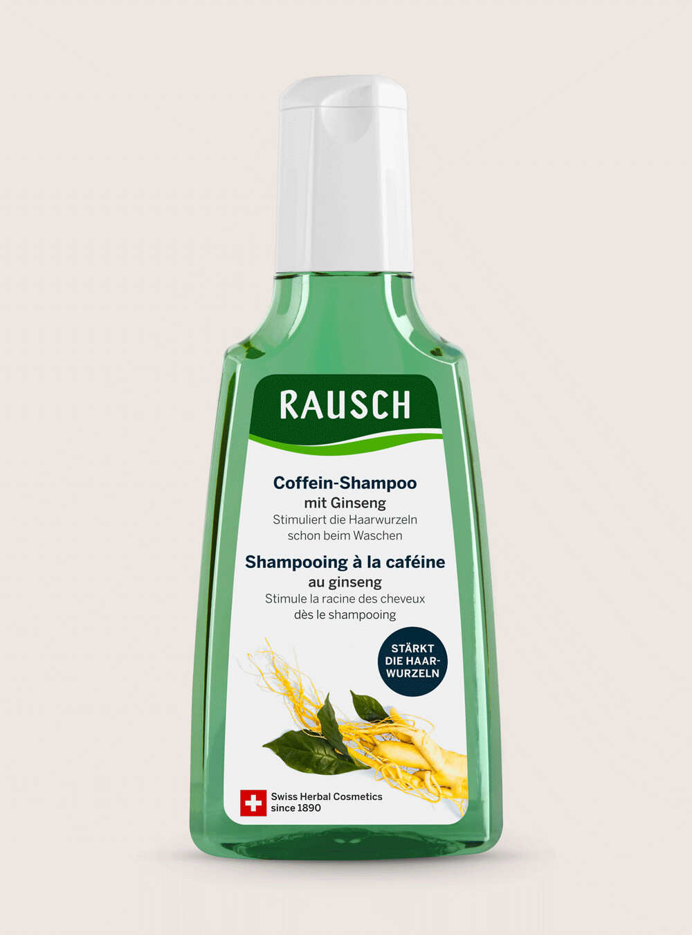 Coffein-Shampoo mit Ginseng