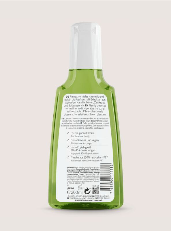 Pflege-Shampoo mit Schweizer Kräutern