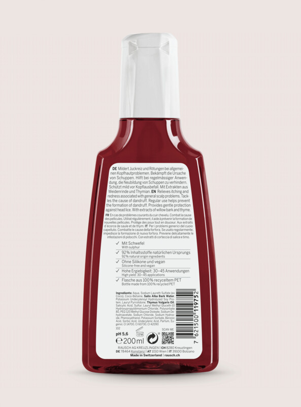 Spezial-Shampoo mit Weidenrinde