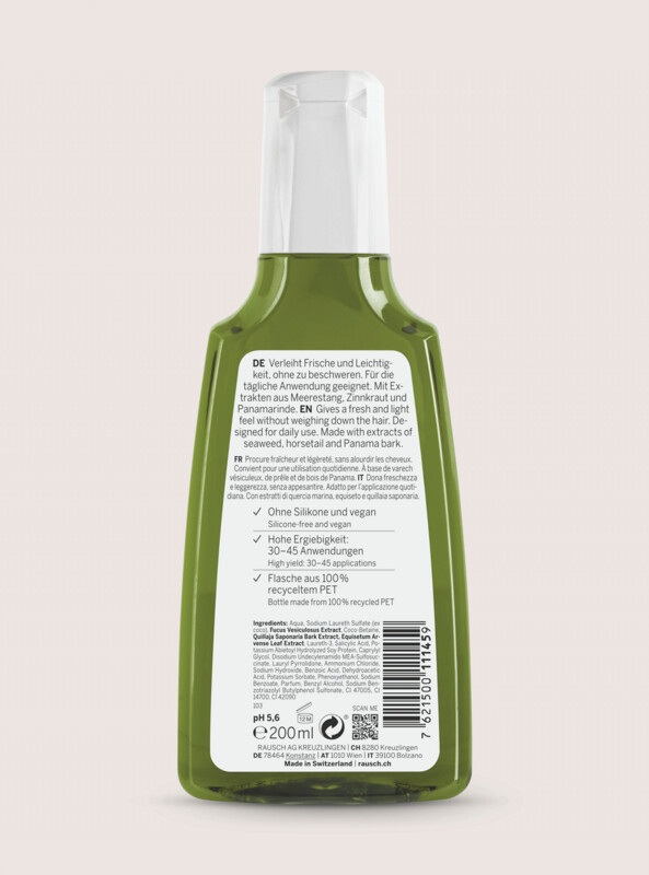 Anti-Fett-Shampoo mit Meerestang