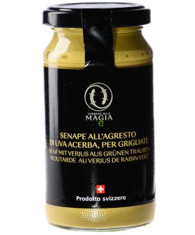 Senf mit Verjus, scharf