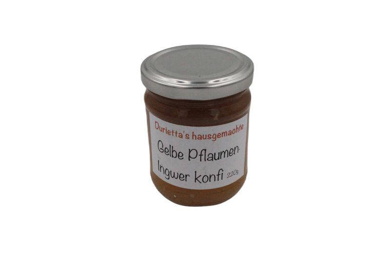 Durietta's gelbe Pflaumen &amp; Ingwer
