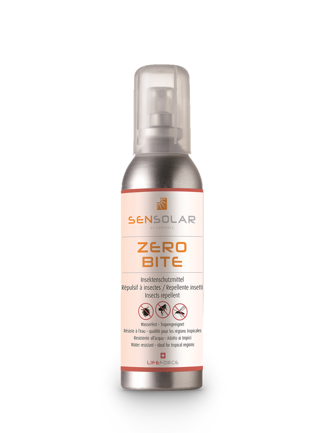 SENSOLAR ZeroBite Spray Anti-Zanzare e Anti-Zecche 100ml