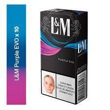 CARTON L&amp;M PURPLE X 10