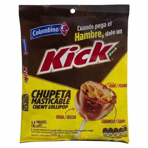 CHUPETA KICK X12