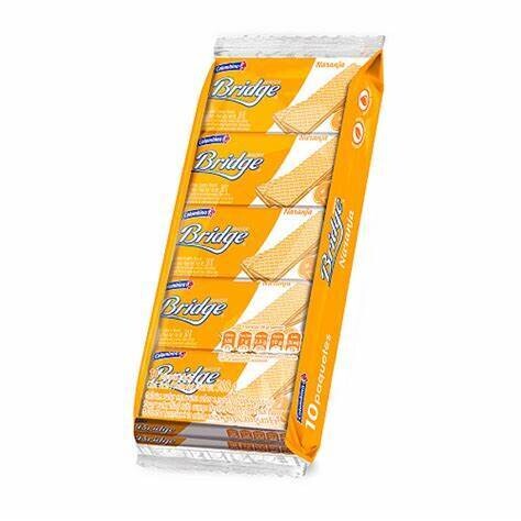 GALLETAS BRIDGE NARANJA X10