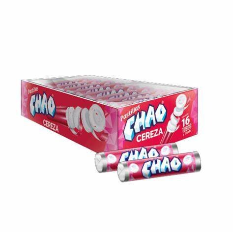 CHAO PASTILLAS DE CEREZA o SANDIA X16