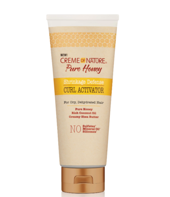 Creme of Nature oure honey Curl Activator Styling Cream with Pure Honey 10.5 oz