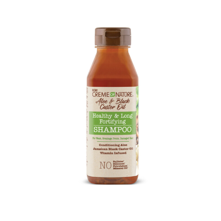 Creme of nature aloe and black castor oil shampoo 
