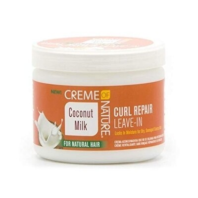Creme of nature coconut milk curl repair leave in