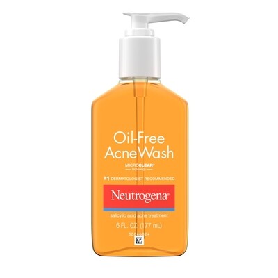 Neutrogena oil free acne wash 177 ml