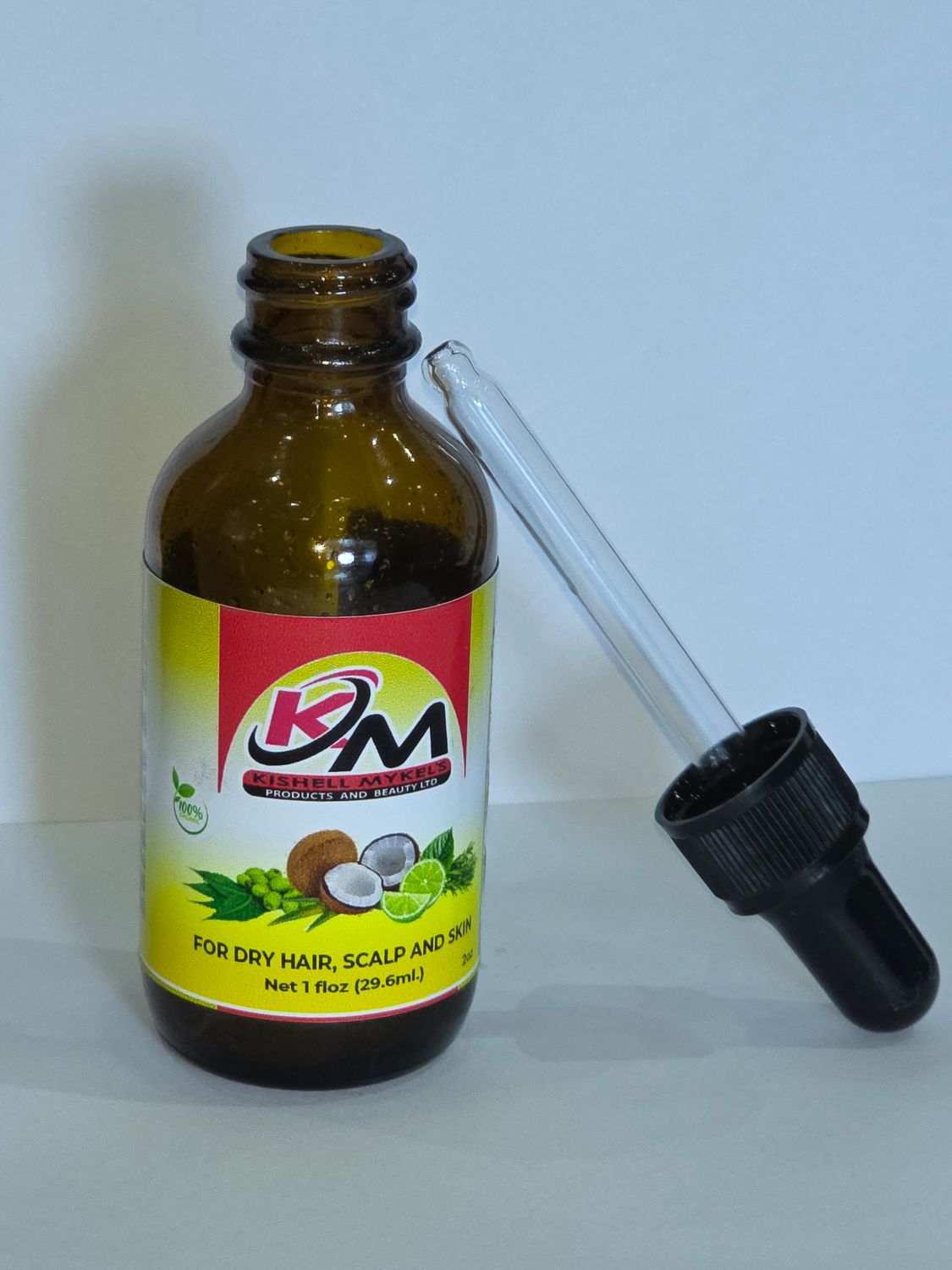Product Name KM's scalp, skin and Dry hair oil
