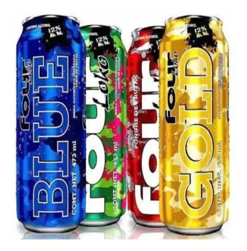 Four loko sabores surtidos x 473 ml -