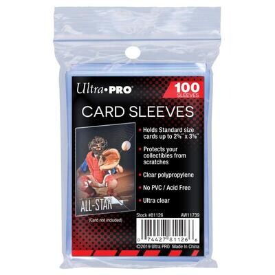 Card Sleeve 100 count