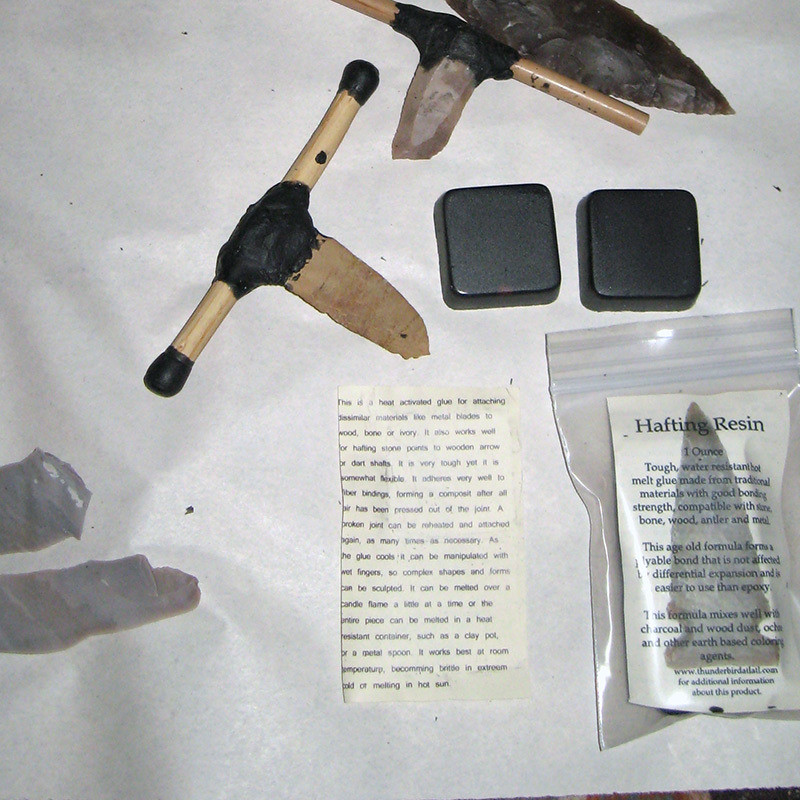 Hafting Resin