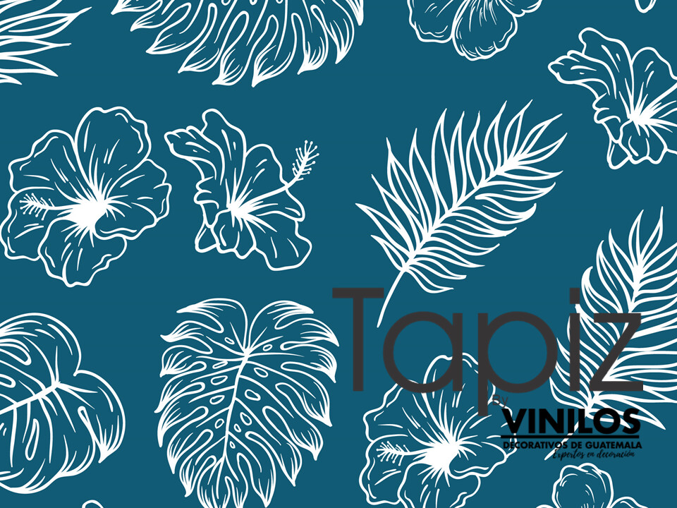 Papel Tapiz  guatemala tropical hojas y flores