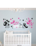 Walldecal perritos  - Pegatina Perritos