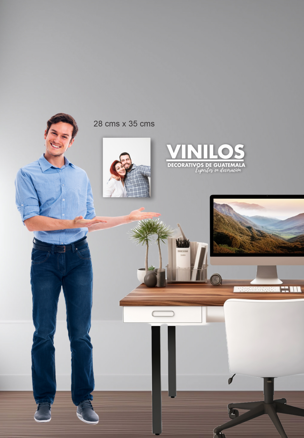 Canvas personalizado  - Cuadro personalizado 28x35