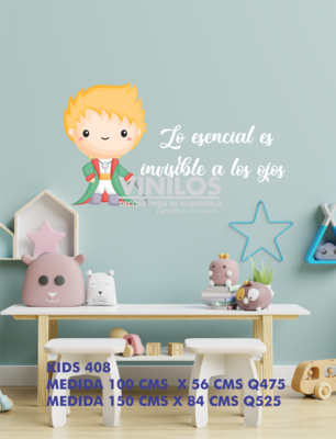 The little prince wall decal - El principito decoración de paredes vinilos KIDS408