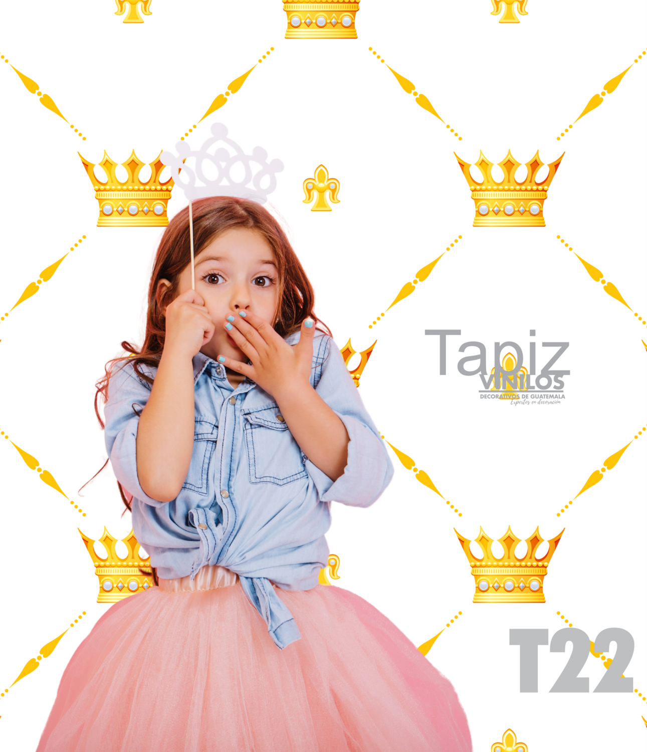 Papel Tapiz  Guatemala coronitas princesa t22