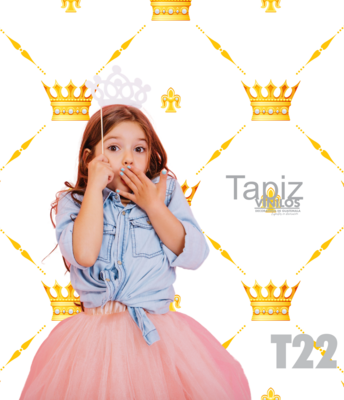 Papel Tapiz Guatemala coronitas princesa t22