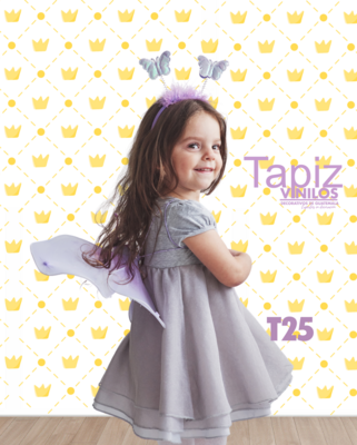 Papel Tapiz  Guatemala coronitas princesa T25