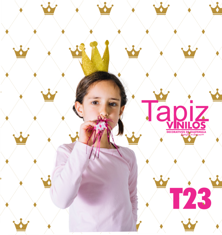 Papel Tapiz  Guatemala coronitas princesa T23