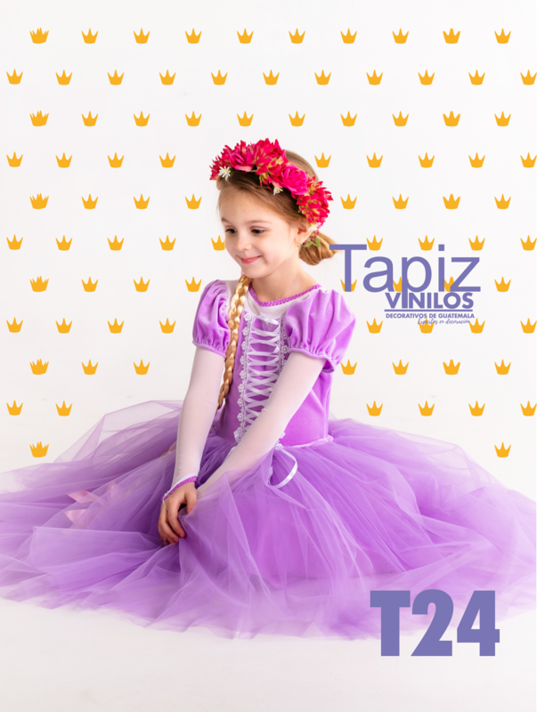 Papel Tapiz  Guatemala coronitas princesa T24