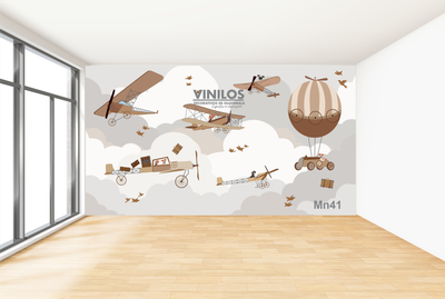 Wall decal  Airplane 41