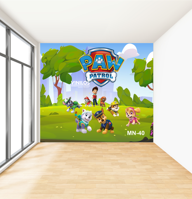 Wall decal  PAW  MN40