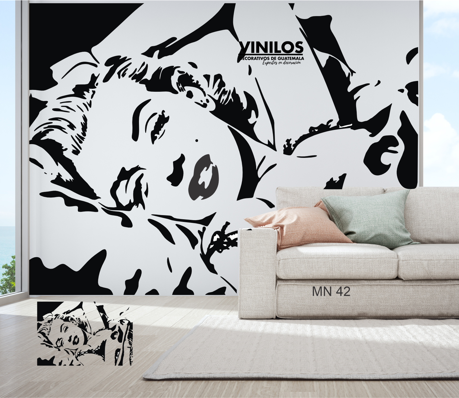 Wall decal  Monroe 42