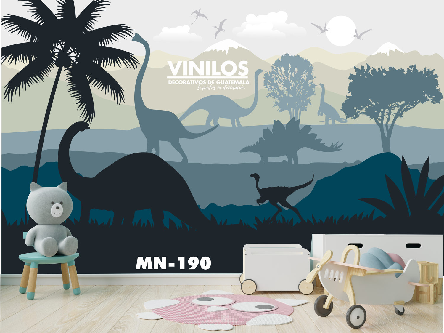 Mural infantil Dinosaurios MN190