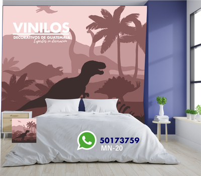 Mural infantil  Dinos  MN20