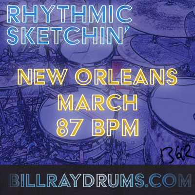 87 BPM 4/4 New Orleans Funk w/ Extra Gravy
