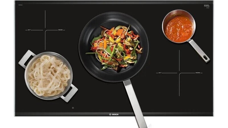 Bosch inductieplaat inbouw 90 cm 7,2kW (met subsidie 899 euro)