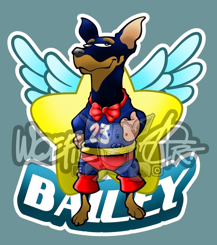 Little Bailey in the stars