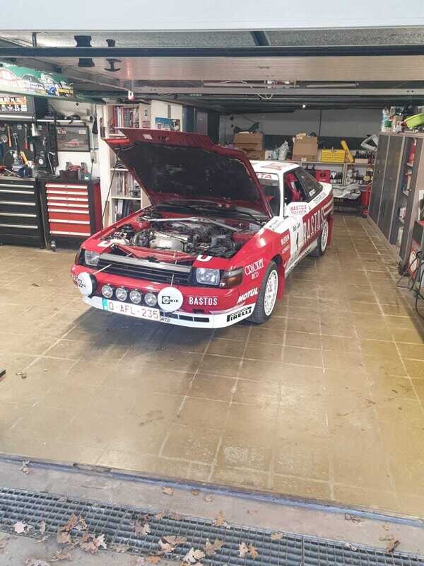 Toyota Celica rally car