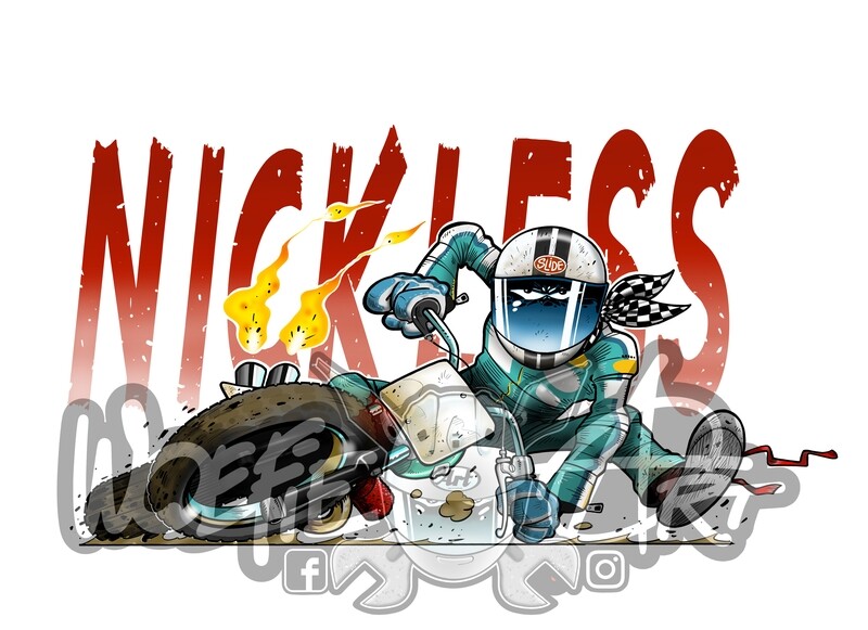 Nickless Photography sticker design 1