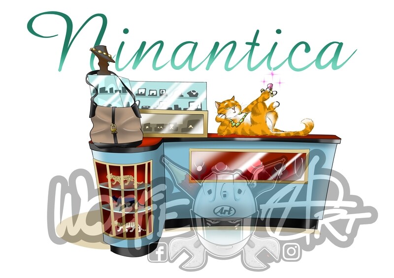 Ninantica cartoon