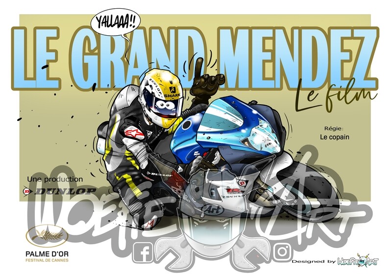 Dunlop GSX-R movie poster